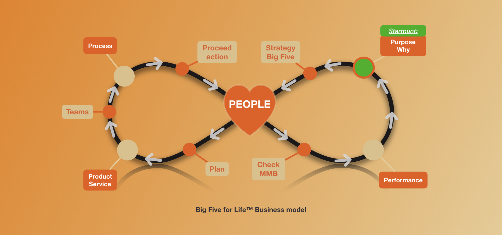 Business model Big five for life