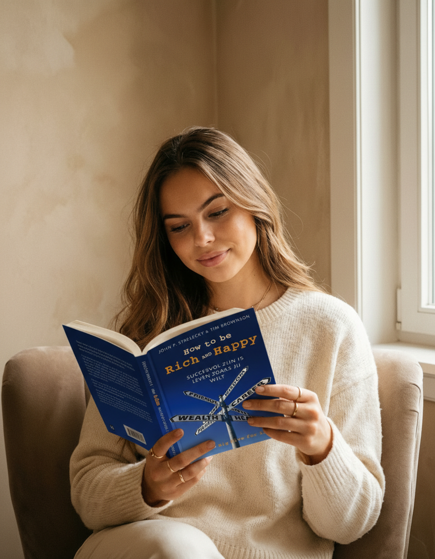 Sarah met How To Be Rich And Happy