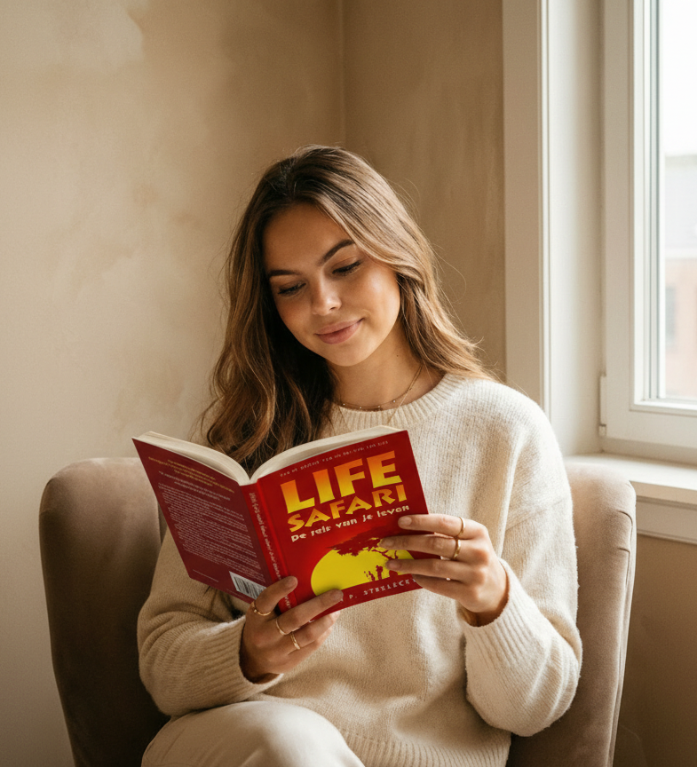 Sarah met Life Safari boek